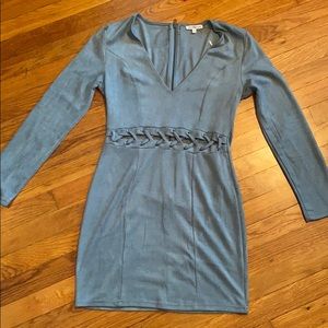 Light blue/grey stretchy dress